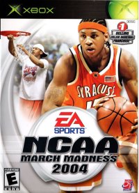 NCAA March Madness 2004 Xbox box art